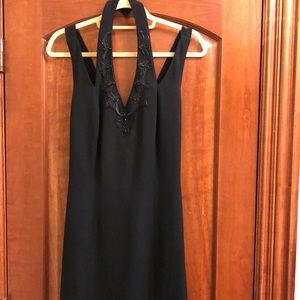 Carole Little formal black dress